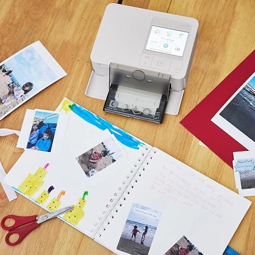 Canon SELPHY CP1500 Compact Photo Printer White | Includes paper cassette, power adapter and AC cable for printing, organization and power thumbnail 7