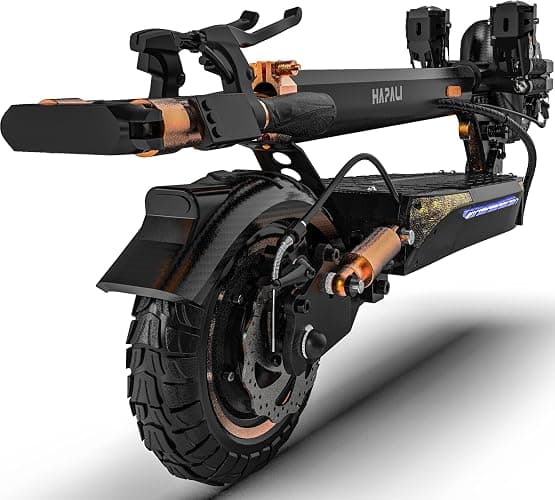 Electric Scooter Adults, 800/1200W Motor, E-Scooters Up to 25/31Mph & 28/31Miles Range,11" Off-Road/All Terrain Tire Scooter with Dual Suspension & Side Light - Image 1