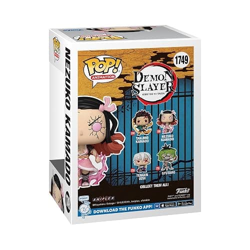 Funko POP Animation: DS - Nezuko Kamado - (Demon Form) - Demon Slayer - Collectable Vinyl Figure - Gift Idea - Official Merchandise - for Kids & Adults - Anime Fans - Model Figure for Collectors thumbnail 3