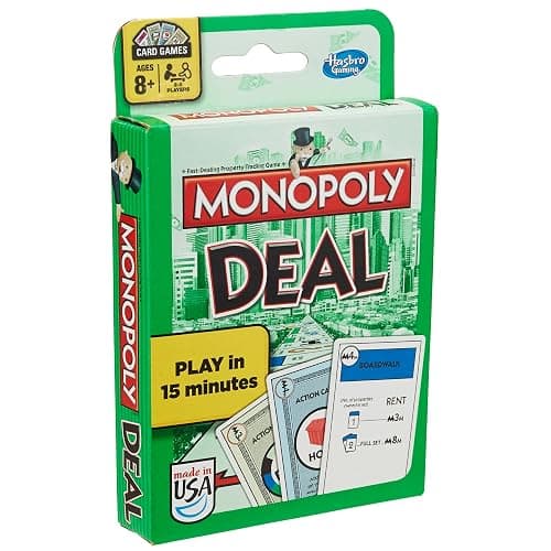 Monopoly Deal Card Game | Quick-Playing Card Game | Fun Games for Families and Kids | Ages 8 and Up | 2 to 5 Players | 15 Mins. | Travel Games thumbnail 2
