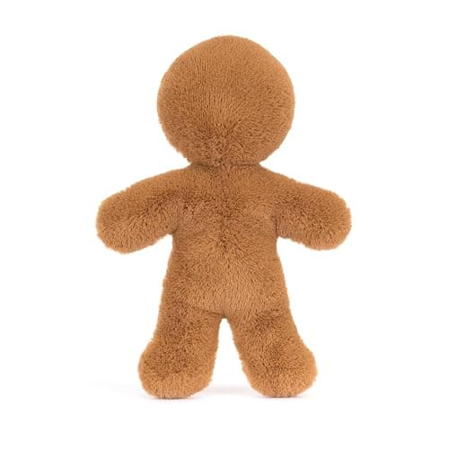 Jellycat Jolly Gingerbread Fred Stuffed Toy, Original 8 inches - Christmas Plush Décor thumbnail 3