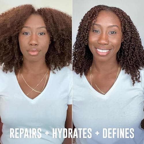 Love Ur Curls - Shampoo & Conditioner Set with All in One Curl Cream Styler for Kinky & Coily Hair, 3 Step System for Repair and Moisturizing thumbnail 4