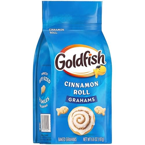 Goldfish Grahams Cinnamon Roll Baked Snack Crackers, 6.6 Oz Bag thumbnail 7