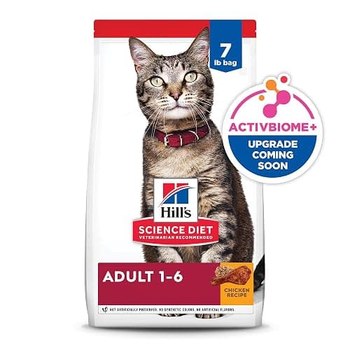 Hill's Science Diet Adult 1-6, Adult 1-6 Premium Nutrition, Dry Cat Food, Chicken Recipe, 7 lb Bag thumbnail 14