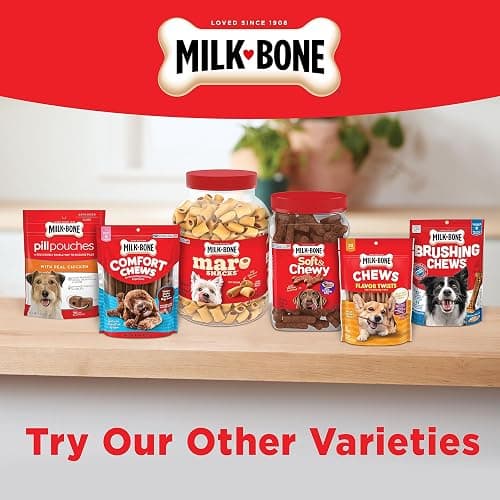 Milk-Bone MaroSnacks Small Dog Treats With Bone Marrow, 40 Ounce Container thumbnail 8