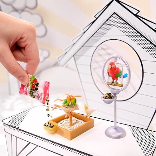 MGA's Miniverse - Make It Mini Animals 3-Pack, Mini Collectibles, Blind Pack, Miniatures, DIY, Crafts, Resin Play, Replica Animals, Habitats, NOT Edible, Collectors, Gifts, 8+ thumbnail 4