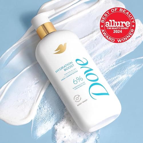 Dove Serum Body Wash Hydration Boost actively drenches dry skin with Hyaluronic Acid Serum 18.5 Fl Oz thumbnail 2