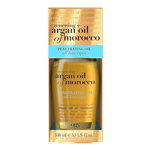 OGX Argan Oil of Morocco Extra Penetrating Hair Oil for Dry and Damaged Hair, Intense Hydration and Frizz Control, Infused with Natural Argan Oil, Suitable for All Hair Types, 100ml - Image 1