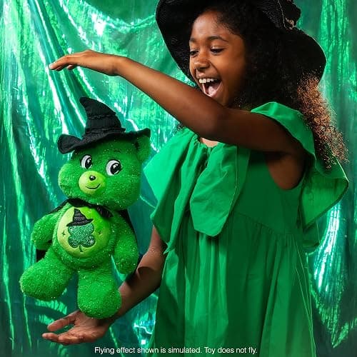 Care Bears - x Wicked 2-Pack - Love-a-Lot Bear as Glinda & Good Luck Bear as Elphaba thumbnail 9