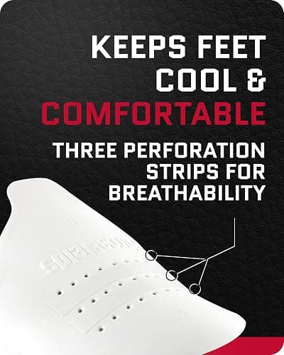 FORCEFIELD Shoe Crease Preventer - Foam Crease Protector for Shoes & Boots - Fits Inside Toe Box, Prevents Creasing - Adhesive Strips for Secure Fit - Fits Kids Size 4-7, Women’s 5-12, Men’s 8+ thumbnail 8