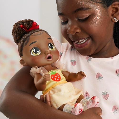 Baby Alive Fairy Fashions Berry Boo Doll with Clothes Accessories, Black Hair, 11 Inches, Kids Toys, Ages 3+ (Amazon Exclusive) thumbnail 9