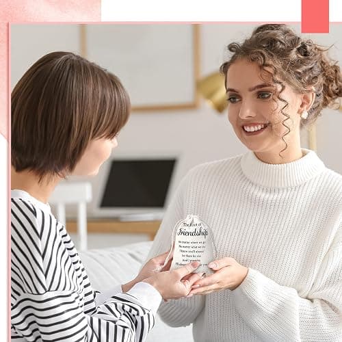 Tondiamo 6 Sets Friendship Necklace for Women Love Knot Necklace with Canvas Drawstring Bags Friendship Graduation Gifts for Her Best Friend and Soul Sister Birthday Gifts thumbnail 6