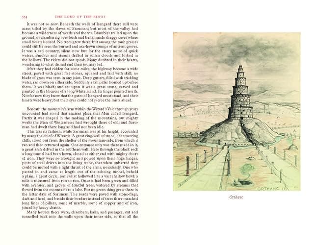 The Lord of the Rings Deluxe Illustrated by the Author: A Fully Illustrated Version of the Classic Fantasy Novels (Tolkien Illustrated Editions) thumbnail 4