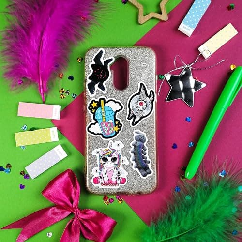 BulbaCraft 100Pcs Weirdcore Stickers, Weird Stickers for Adults, Weird Gifts, Psychedelic Decals, Trippy Decals, Weirdcore Accessories, Gifts for Women & Men thumbnail 6