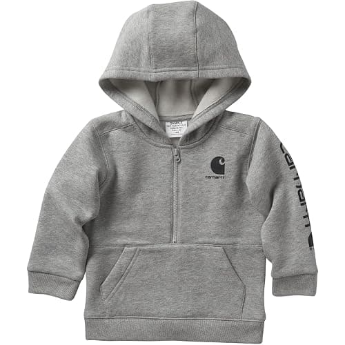 Carhartt Kid's CA6273 Long-Sleeve Half-Zip Sweatshirt - Boys - Image 1
