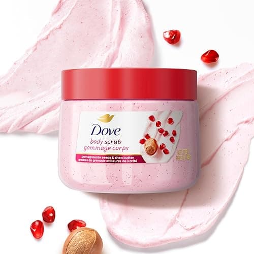 Dove Pomegranate & Shea Butter Body Scrub Exfoliates and Deeply Nourishes for Smooth, Radiant Skin 15 oz thumbnail 6