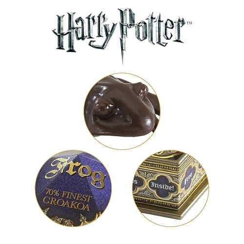 The Noble Collection Harry Potter Non Edible Chocolate Frog Prop Replica thumbnail 6