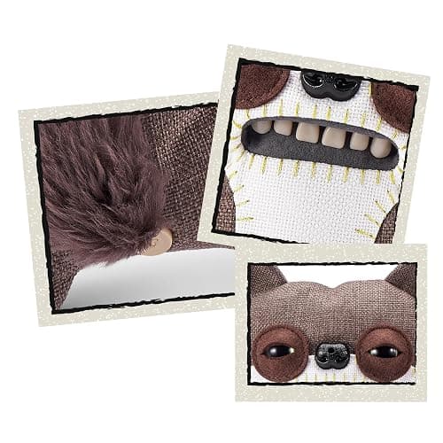 Fuggler Fart Face 9-inch Assortment Series 1 (Suspicious Fox - Chase) by ZURU, Funny Ugly Monster Plush Toy thumbnail 6