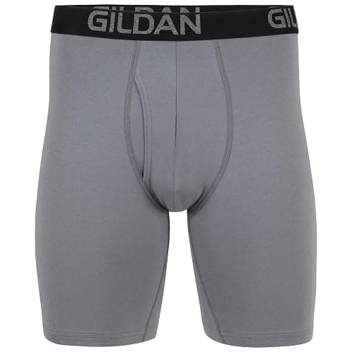 Gildan Men's Underwear Cotton Stretch Boxer Briefs, Multipack thumbnail 4