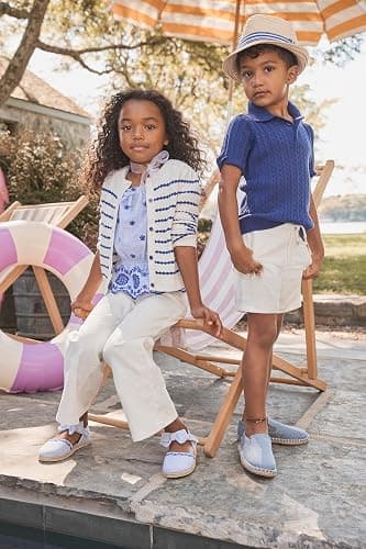 Gymboree Girls' Girls and Toddler Espadrille Flat thumbnail 2