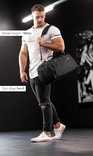 Fitgriff® Gym Bag for Men & Women with Shoe & Wet Compartment - Duffle Bag for Travel, Sports, Fitness & Workout thumbnail 2