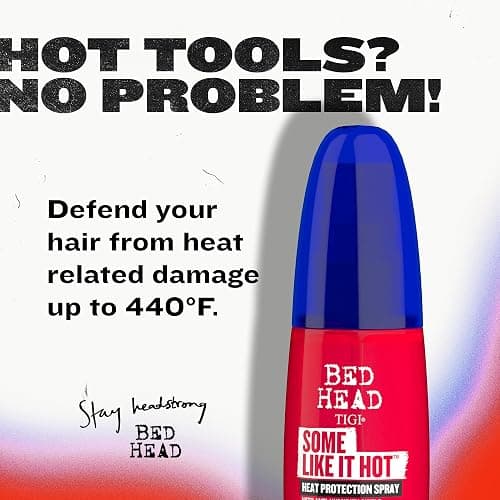 TIGI Bed Head Some Like It Hot, Spray termoprotettore per tutti i tipi di capelli, Prodotto anticrespo per stirare, arricciare e asciugare capelli, 100ml thumbnail 3