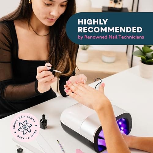 SUNUV SUN3 Professional UV Light for Gel Nails, LED Nail Lamp for Gel Polish with 4-Timer and Sensor, 39 PCS LED Beads, UV Dryer for Salon Home Gift for Woman Mom Girl thumbnail 4