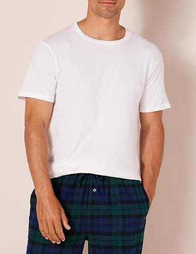 Amazon Essentials Men's Cotton Crew Neck Undershirts, Versatile Soft Basics, Pack of 6 thumbnail 3