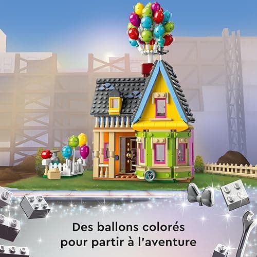 LEGO Disney et Pixar La Maison de « Là-Haut » Jouet avec Ballons - Figurines Carl, Russell et Doug, Maquette Collection pour Filles et garçons, Idée Cadeau Iconique 43217 thumbnail 6