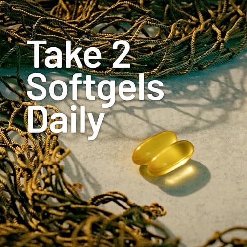 NatureWise Extra-Strength Omega 3 Fish Oil Supplement - 1000mg per Serving - 600 EPA & 400 DHA and Vitamin E - Support for Heart & Brain Health - Lemon Flavor, GMO-Free - 60 Softgels[1-Month Supply] - 60 Count (Pack of 1) - Omega 3 thumbnail 9