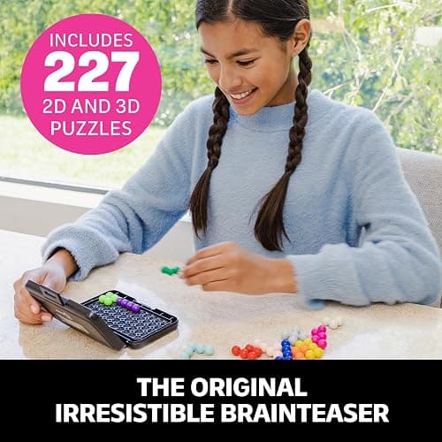 Learning Resources Kanoodle 3D Brain Teaser Puzzle, Travel Game for Adults and Kids Ages 7 8 9 10+, Gift for Boys and Girls, Featuring over 200 Challenges thumbnail 5