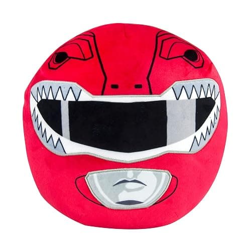 Club Mocchi Mocchi- Mighty Morphin Power Rangers Plush - Red Ranger Plushie - Power Rangers 30th Anniversary Squishy Plushies - 15 Inch - Image 1