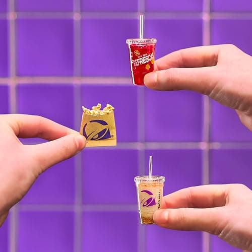 MGA's Miniverse Make It Mini Taco Bell Series 1, Mini Collectibles - Blind Pack, DIY, Resin, Replica Food, Not Edible, Collectors, 8+ thumbnail 2