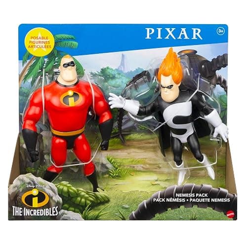 Disney Pixar GMD18 Pixar Incredibles Nemesis Pack, Multi-Colour thumbnail 6