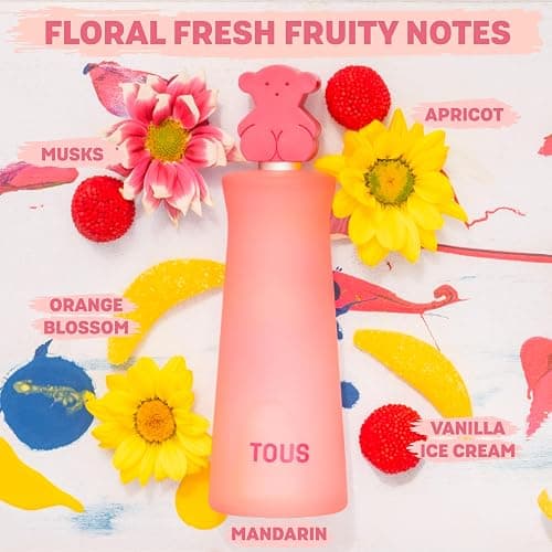 TOUS Eau de Toilette for Boys and Girls, Gentle on Children's Sensitive Skin and Ideal for Everyday Use, 3.4 Fl Oz thumbnail 4