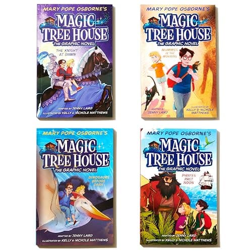 Magic Tree House Graphic Novel Starter Set: (A Graphic Novel Boxed Set) thumbnail 3