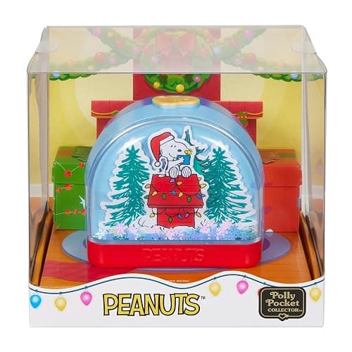 Polly Pocket x Peanuts Collector Compact, Micro Dolls and Playset, 7 Themed Accessories, 4 Iconic Locations, Snoopy & Woodstock thumbnail 6