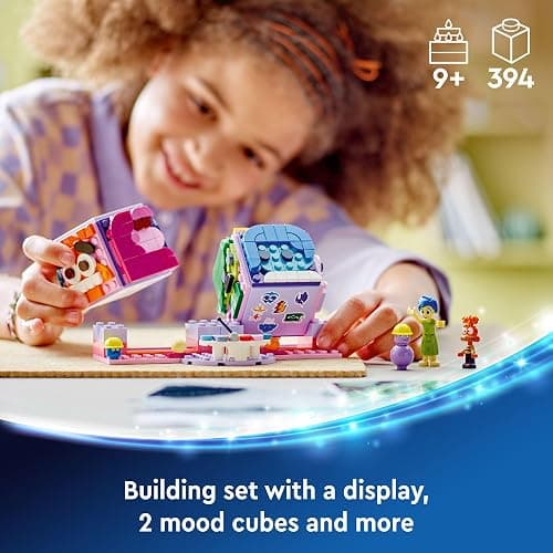 LEGO|Disney Inside Out 2 Mood Cubes from Pixar, Disney Toy Building Kit from The Movie, Fun Fantasy Toy to Share Emotions, Disney Gift Idea for Movie Fans, Girls and Boys, 43248 thumbnail 2