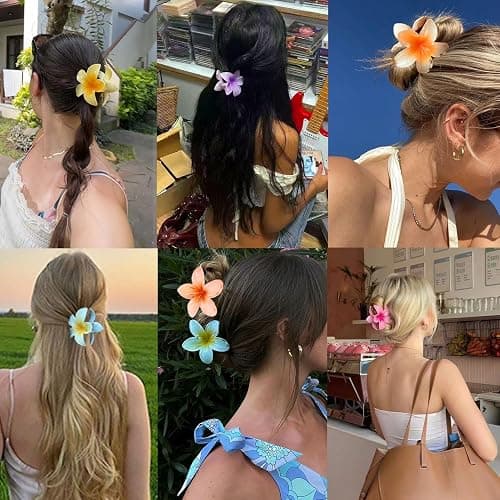 Flower claw clips! thumbnail 5