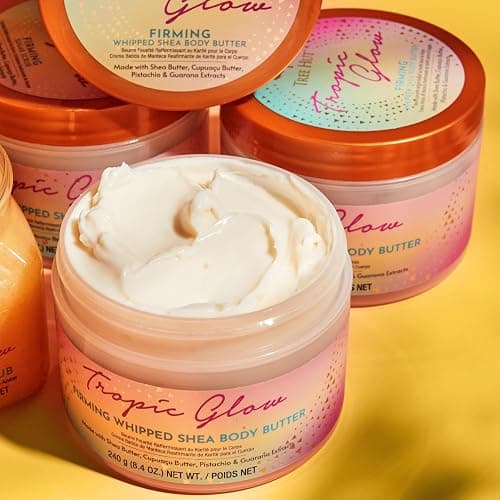 Tree Hut Tropic Glow Whipped Shea Body Butter, Long-Lasting Hydration for Soft, Smooth Skin, Lightweight Moisturizer, Holiday Gift & Stocking Stuffer, 8.4 fl oz thumbnail 5
