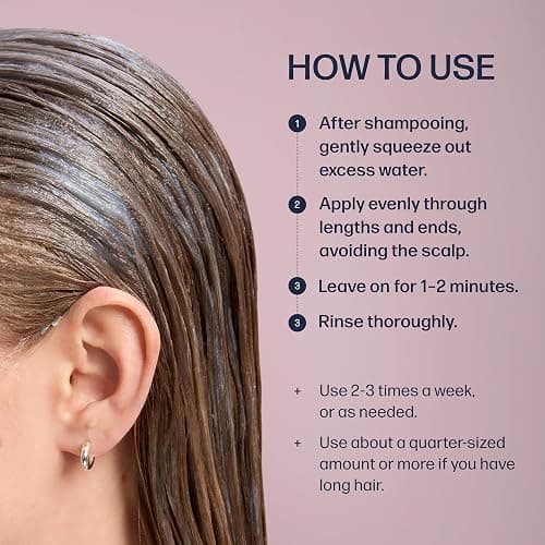 UNOVE Deep Damage Treatment Ex - Protein Hair Treatment & Hair Mask for Damaged Hair | Deep Conditioning & Keratin Hair Mask for Dry, Frizzy Hair | Korean Hair Care | Tender Bloom, 10.82 fl oz thumbnail 8