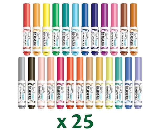 Crayola Pip-Squeaks Washable Marker Set (65ct), Holiday & Christmas Gifts for Kids, Coloring Set, Art Supplies for Kids, Drawing & Craft Kit, Travel Activity, 4+ thumbnail 3