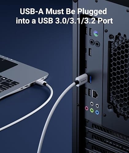 Syntech Link Cable 20 FT Compatible with Oculus/Meta Quest 3/Meta Quest2/Pro/Pico 4/Ultra Accessories and PC/SteamVR, High Speed PC Data Transfer, USB 3.0 to USB C Cable for VR Headset thumbnail 6