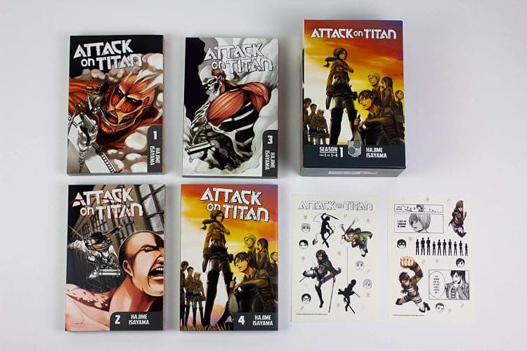 Attack on Titan Season 1 Part 1 Manga Box Set (ATTACK ON TITAN SEASON ONE BOX SET) thumbnail 6