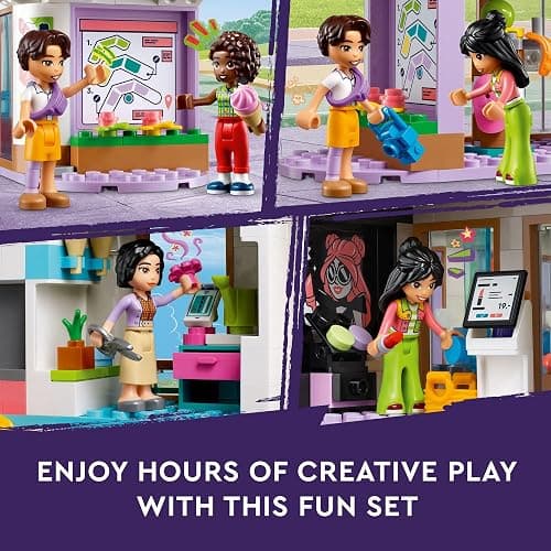 LEGO Friends Heartlake City Shopping Mall Toy, Building Kit with Mini-Doll Accessories for Kids to Build Social Skills and Play Together, Gift Set for 8 Year Old Kids, Girls and Boys, 42604 thumbnail 5