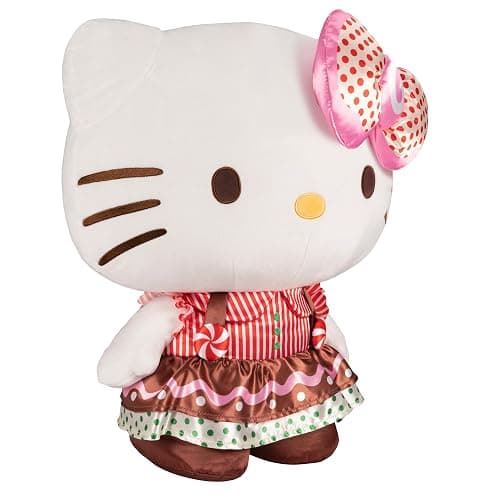 Jazwares Hello Kitty® 24-inch Holiday Plush - Officially Licensed Sanrio Product from Ages 6+ thumbnail 4
