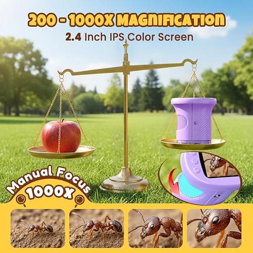 Digital Mini Microscope for Kids thumbnail 2