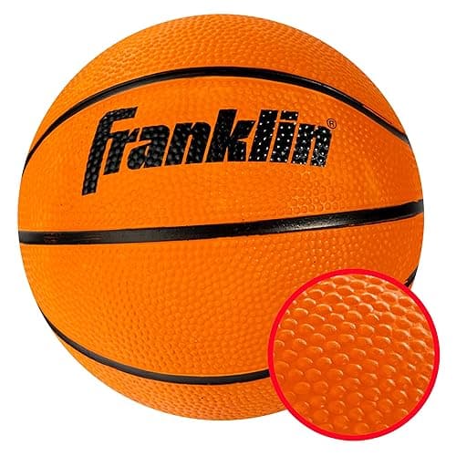 Franklin Sports Over The Door Indoor LED Basketball Hoops-Steel Rim Mini Basket-Includes Ball and Pump-Light Up Backboard thumbnail 11