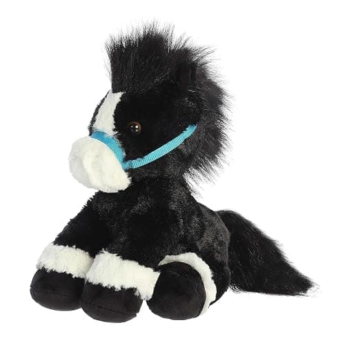 Aurora® Exquisite Breyer® Bridle Buddies Horse Stuffed Animal - Realistic Detailing - Imaginative Play - Black 11 Inches thumbnail 6