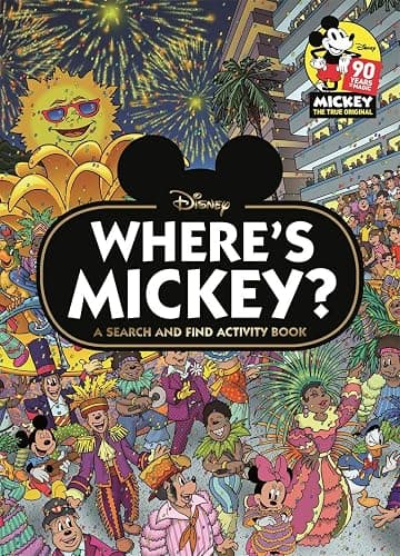Where's Mickey?: A Disney search & find activity book - Image 1